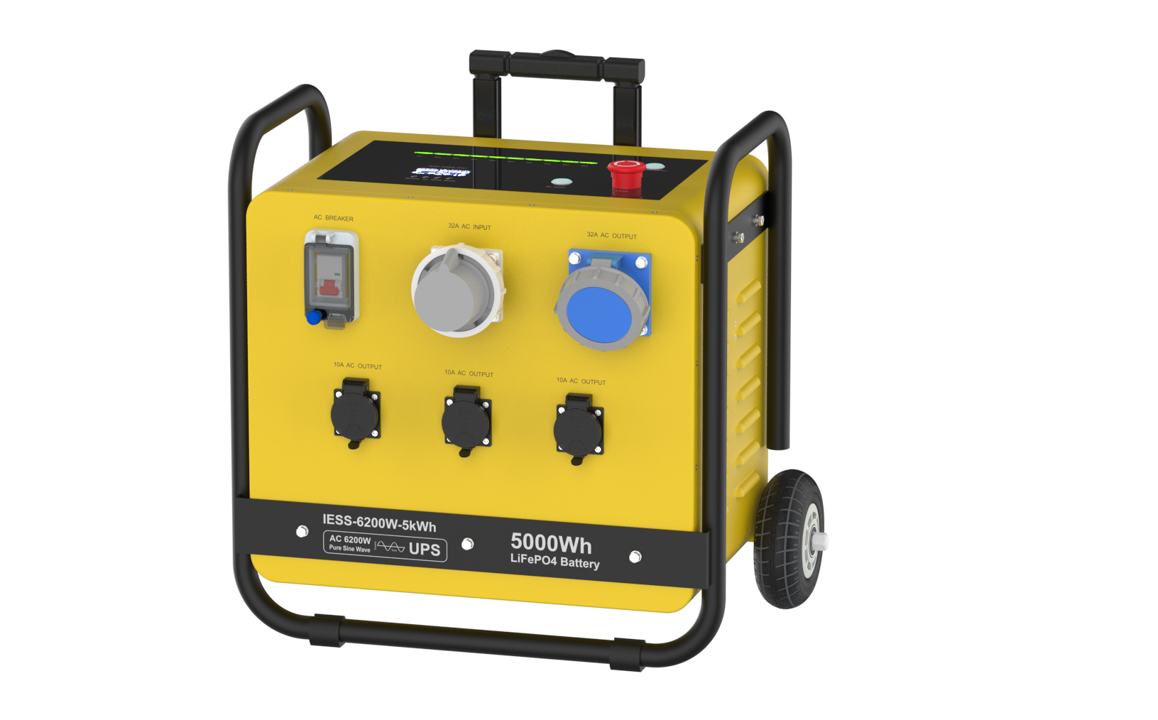 IESS-6200W 5kWh Mobile Construction Energy Storage Power Station - Image 5