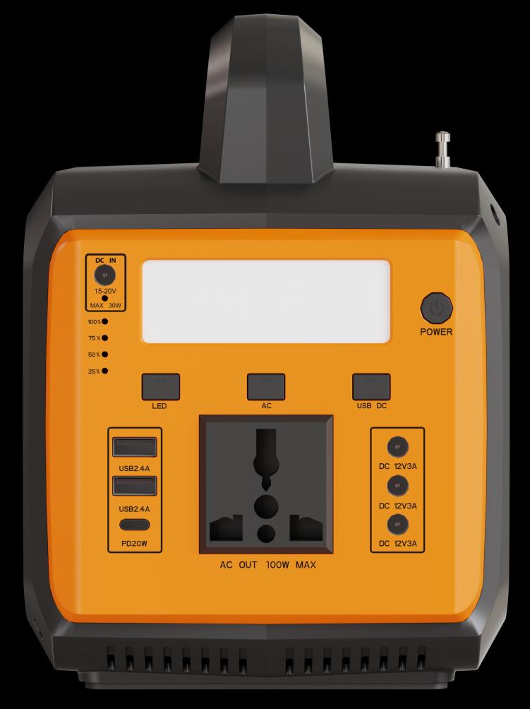 YY-202 front panel with all ports and switches