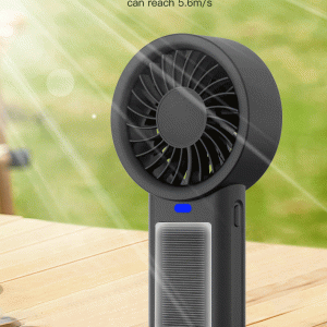 N90 Solar Handheld & Desktop Fan English