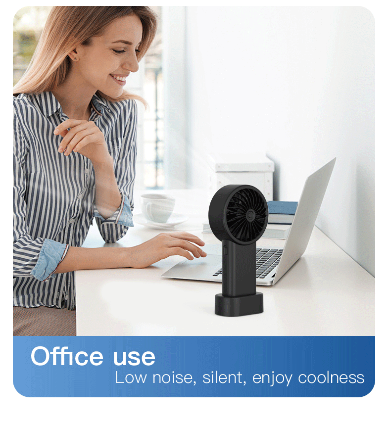 N90 Solar Handheld & Desktop Fan English - Image 6